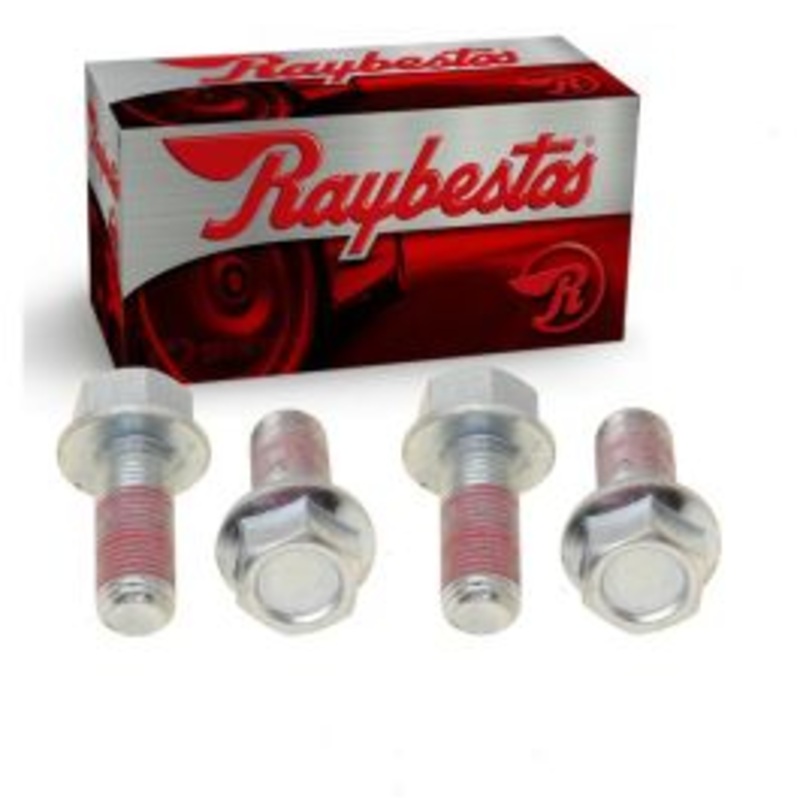 2 pc Raybestos R-Line Front Brake Caliper Bracket Mounting Bolts for 2006-2014 Kia Sedona