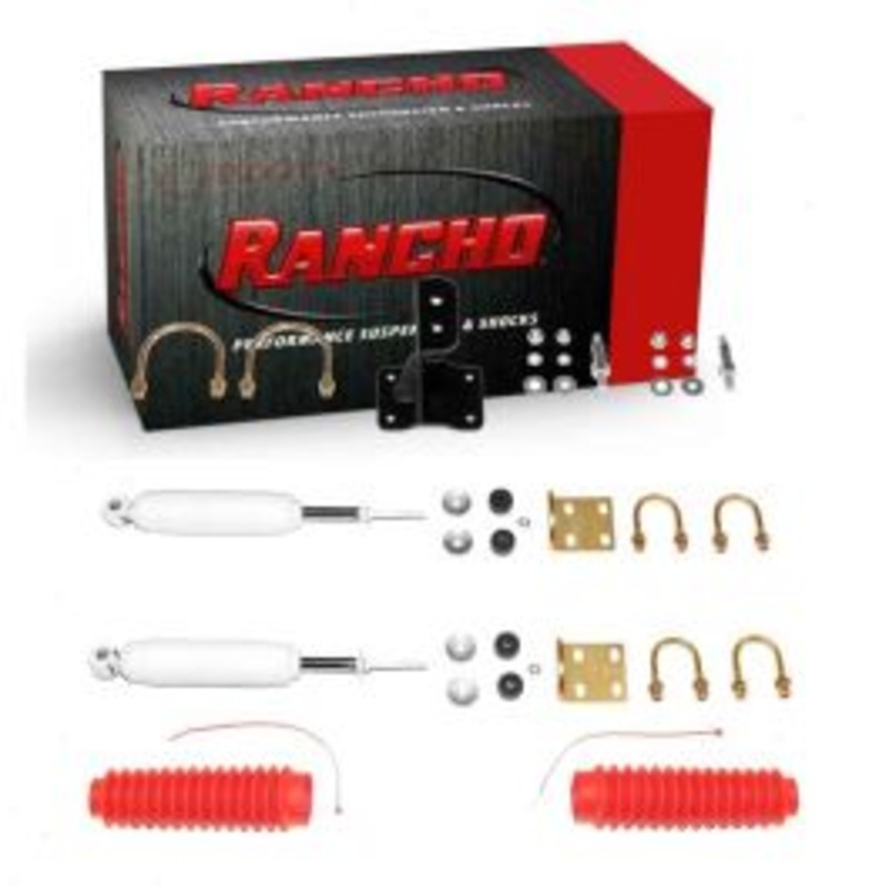 Rancho Front Steering Damper Kit for 2005-2020 Ford F-250 Super Duty