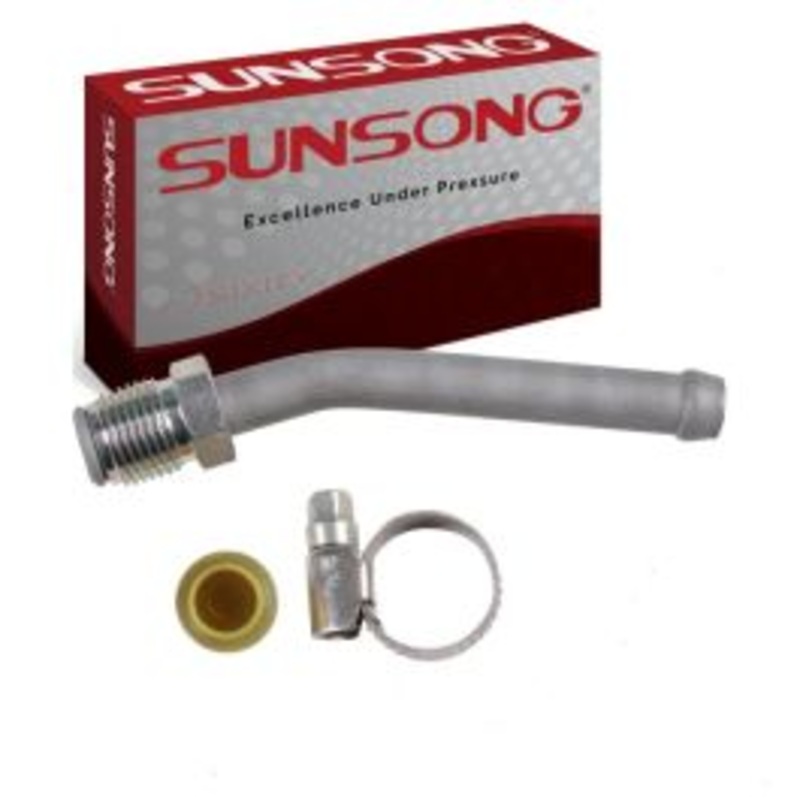 Sunsong Power Steering Return Line End Fitting for 1965-1979 Checker Marathon