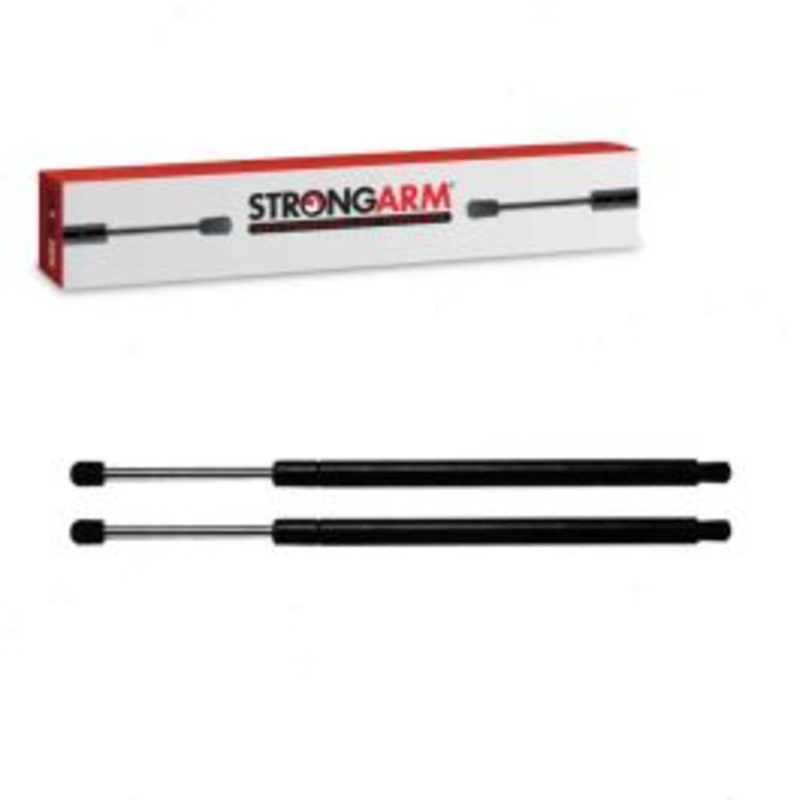 2 pc StrongArm 4353 Back Glass Lift Supports - 18.07" Extended 12.07" Compressed 117 lbs