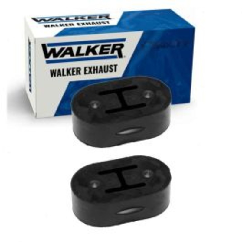 2 pc Walker Exhaust System Insulators for 1986-1994 Nissan D21 2.4L 3.0L L4 V6