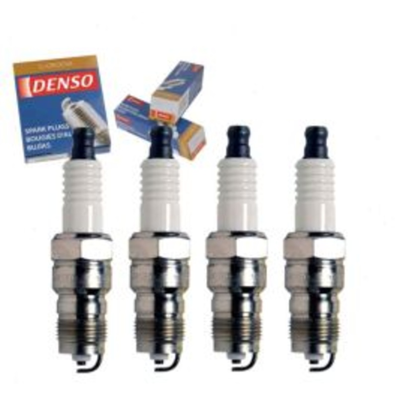 4 pc DENSO Standard U-Groove Spark Plugs for 1983-1986 Mercury Marquis 2.3L L4