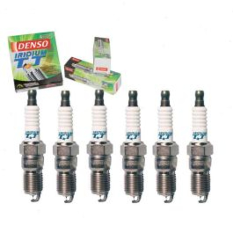 6 pc DENSO Iridium TT Spark Plugs for 1996-2005 GMC Savana 2500 4.3L V6