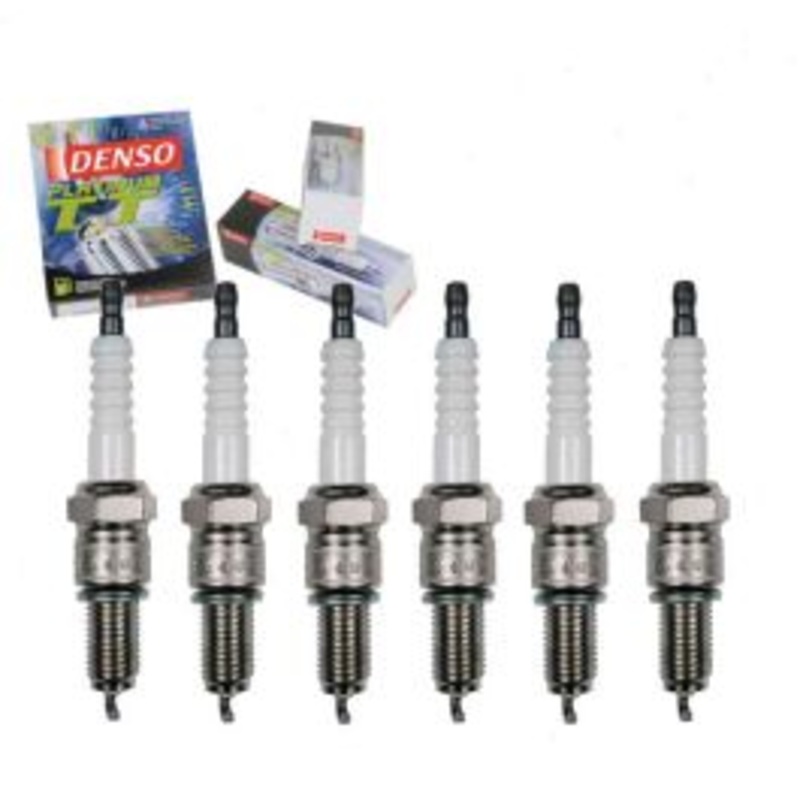6 pc DENSO Platinum TT Spark Plugs for 1969-1976 Triumph TR6 2.5L L6