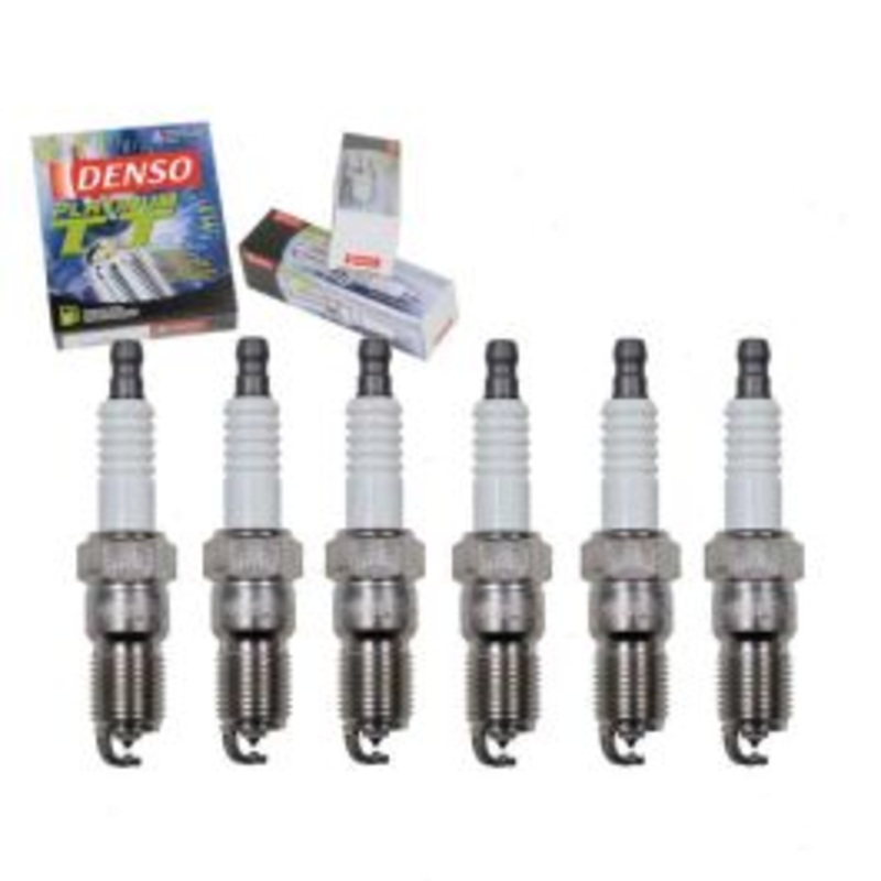 6 pc DENSO Platinum TT Spark Plugs for 2005-2010 Pontiac G6 3.5L 3.9L V6