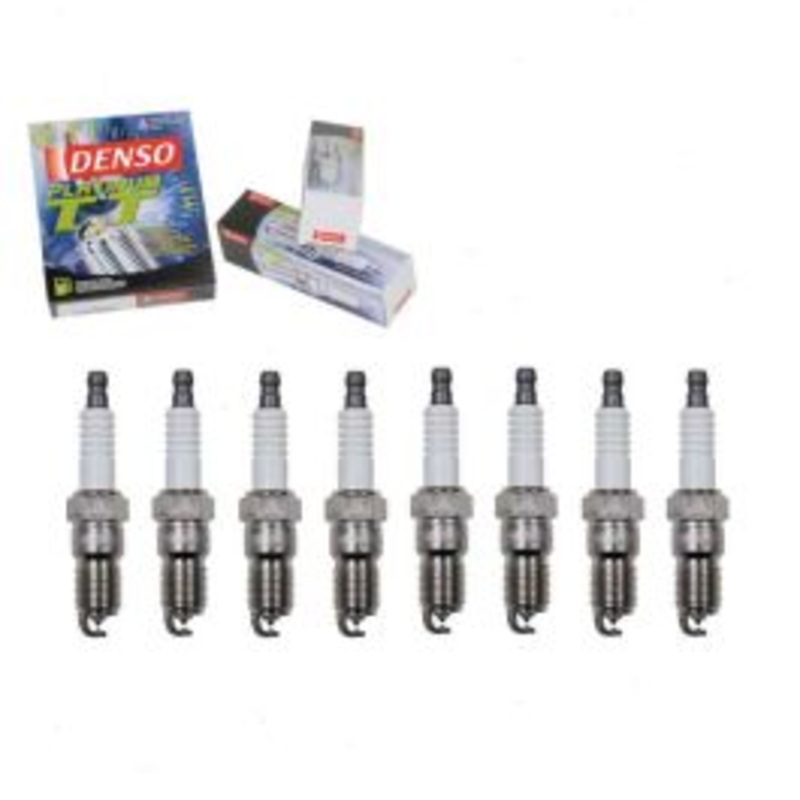 8 pc DENSO Platinum TT Spark Plugs for 2007-2016 GMC Sierra 3500 HD 6.0L V8