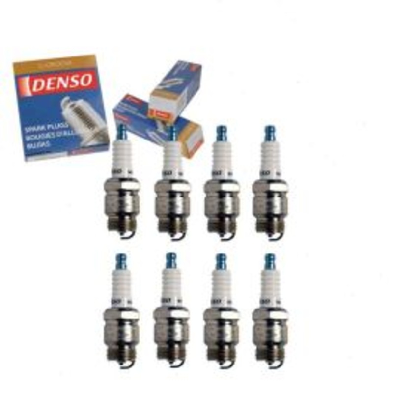 8 pc DENSO Standard U-Groove Spark Plugs for 1957-1967 Mercury Voyager 5.1L 6.4L V8