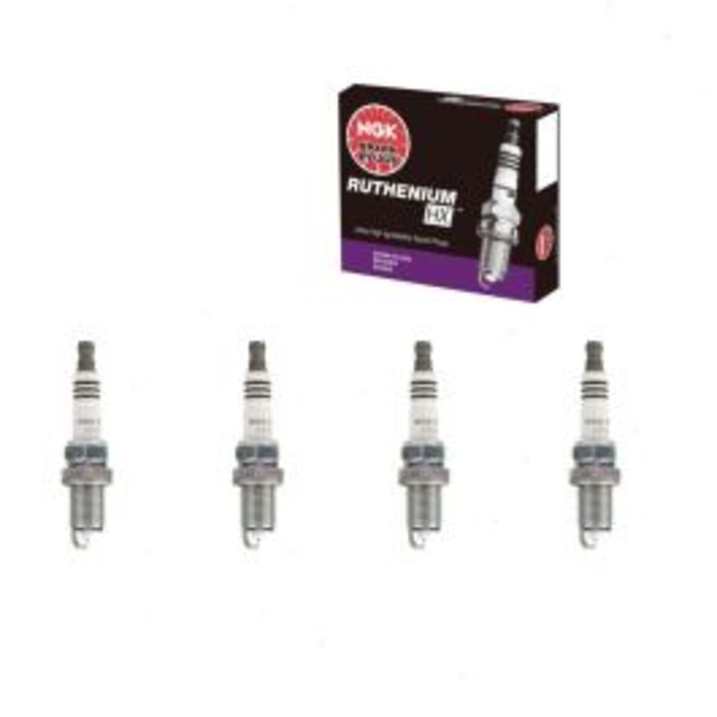 4 pc NGK Ruthenium HX Spark Plugs for 2011-2017 Audi Q5 2.0L L4