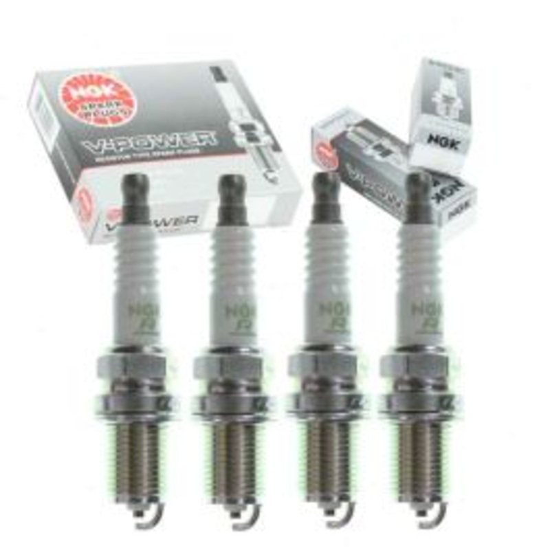 4 pc NGK V-Power Spark Plugs for 1995-2011 Hyundai Accent 1.5L 1.6L L4
