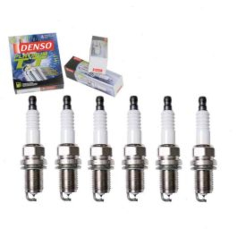 6 pc DENSO Platinum TT Spark Plugs for 1997-2004 Mitsubishi Diamante 3.5L V6