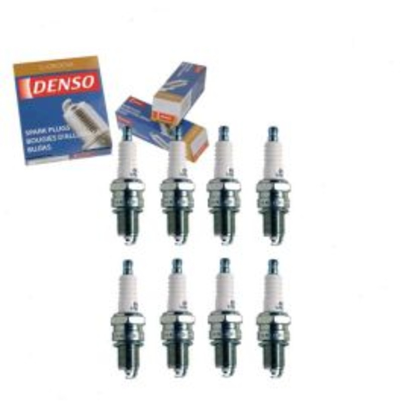 8 pc DENSO Standard U-Groove Spark Plugs for 1967 Dodge D100 Series 5.2L V8