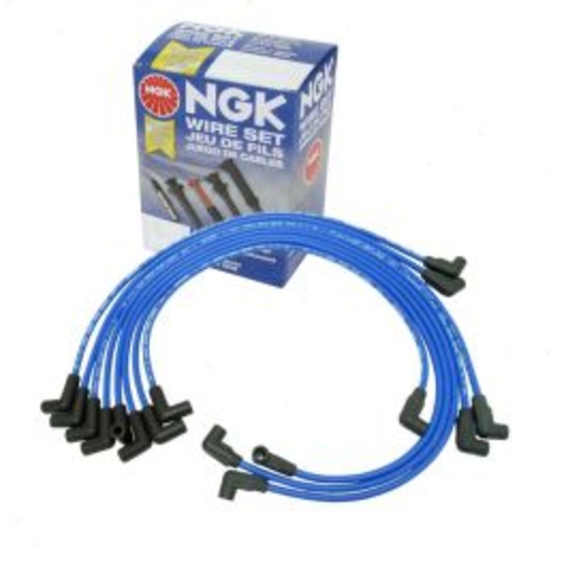 NGK Spark Plug Wire Set for 1987 GMC V1500 5.0L 5.7L V8