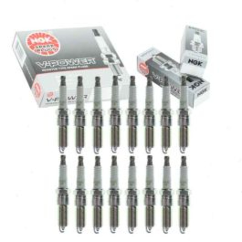 16 pc NGK V-Power Spark Plugs for 2003-2008 Dodge Ram 1500 5.7L V8