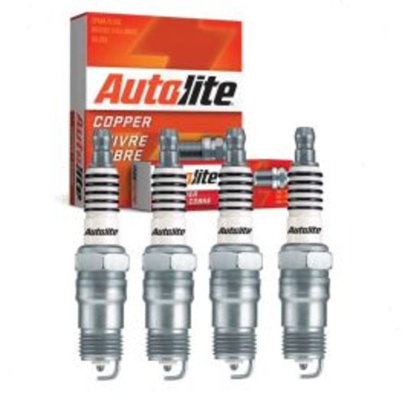 4 pc Autolite Copper Core Spark Plugs for 1981-1982 Mercury Cougar 2.3L L4