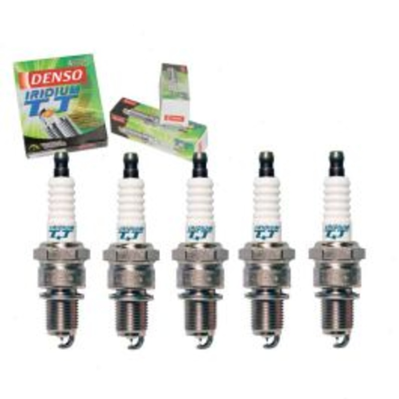 5 pc DENSO Iridium TT Spark Plugs for 1981-1987 Audi Coupe 2.2L L5