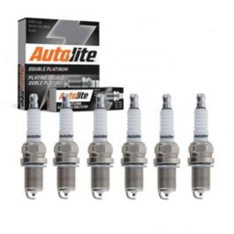 6 pc Autolite Double Platinum Spark Plug for 1985-1991 Nissan Maxima