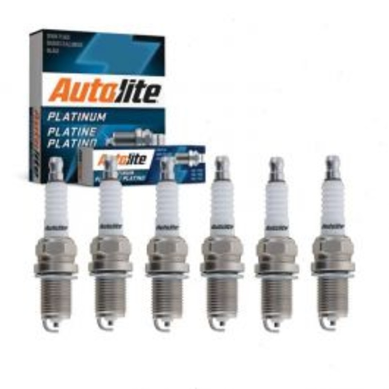 6 pc Autolite Platinum Spark Plug for 1995-1999 Dodge Avenger 2.5L V6