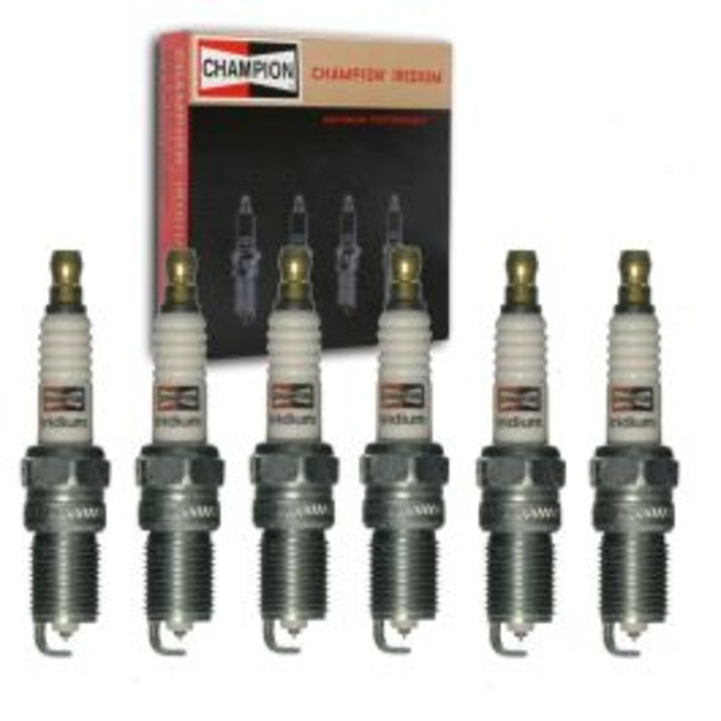 6 pc Champion Iridium Spark Plugs for 2001-2005 Pontiac Aztek 3.4L V6