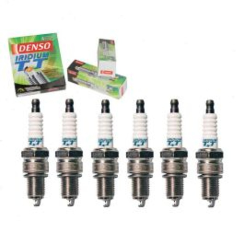 6 pc DENSO Iridium TT Spark Plugs for 1964-1969 Chevrolet Chevelle 3.2L 3.8L 4.1L L6