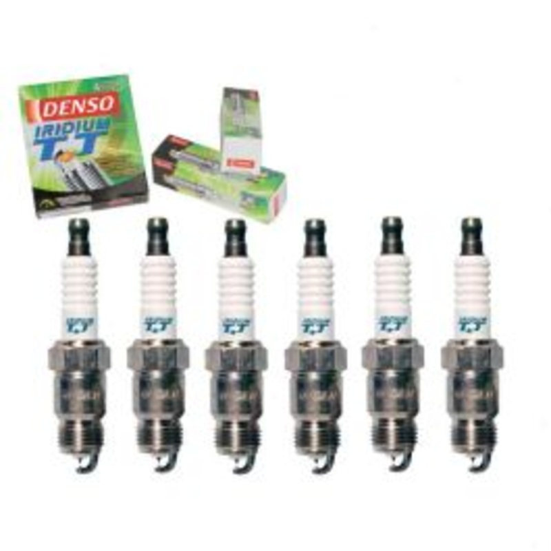 6 pc DENSO Iridium TT Spark Plugs for 1970-1984 Chevrolet El Camino 3.3L 3.8L 4.1L L6 V6