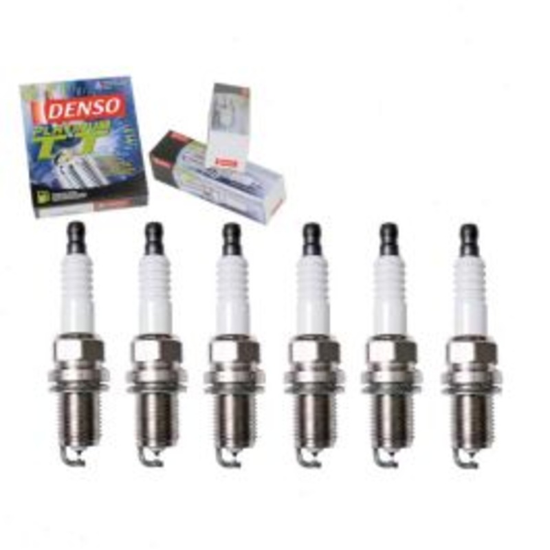 6 pc DENSO Platinum TT Spark Plugs for 2001-2006 Acura MDX 3.5L V6