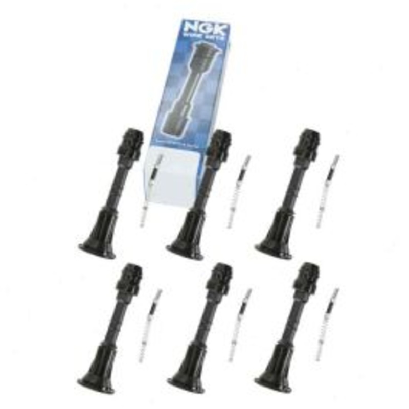 6 pc NGK Ignition Coil Boots for 2009-2012 Suzuki Equator 4.0L V6