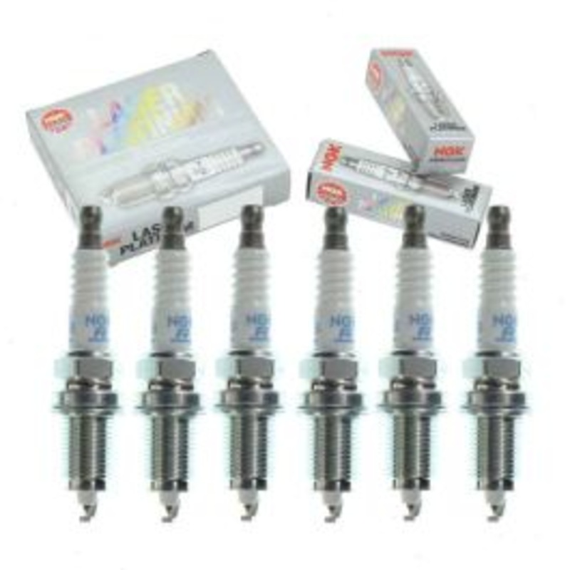 6 pc NGK Laser Platinum 4253 PZFR7G-G Spark Plugs