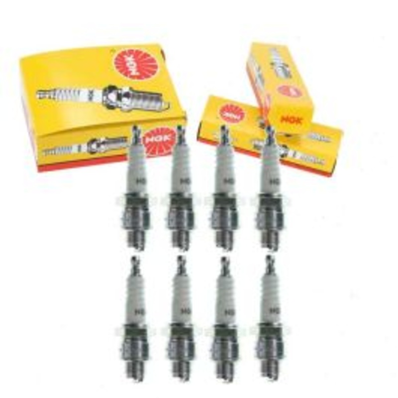 8 pc NGK Standard Spark Plugs for 1968 Jeep J-3800 5.4L V8