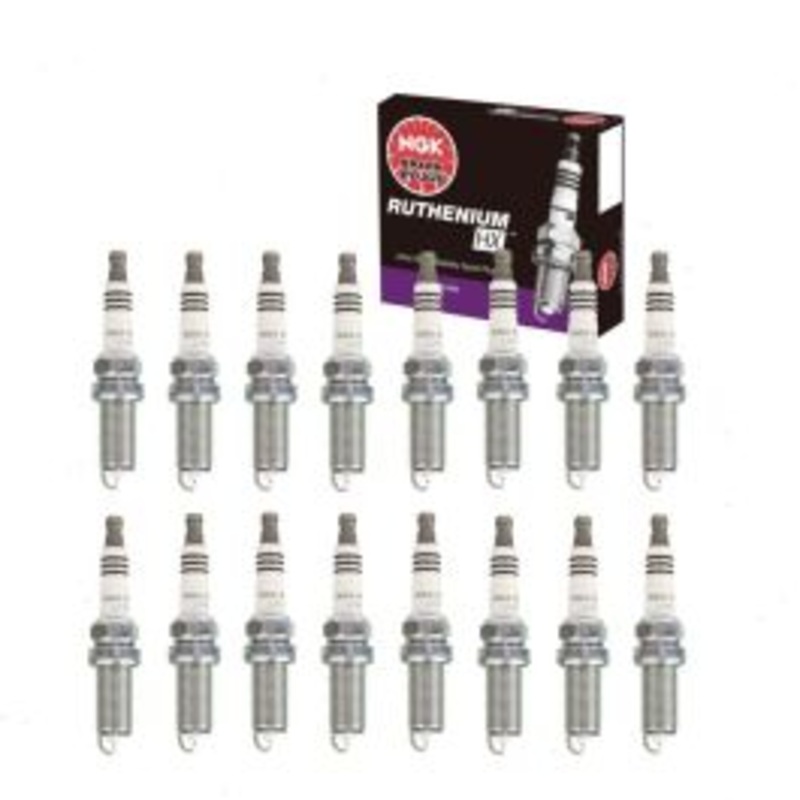 16 pc NGK Ruthenium HX Spark Plugs for 2015-2020 Dodge Charger 6.2L V8