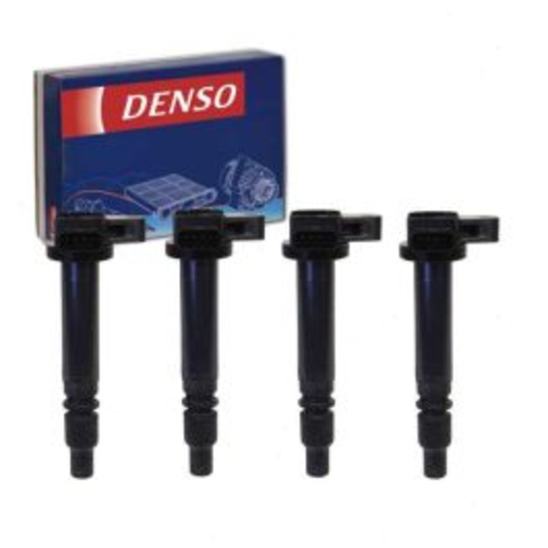 4 pc DENSO Direct Ignition Coils for 2000-2004 Toyota Tacoma 2.4L 2.7L L4
