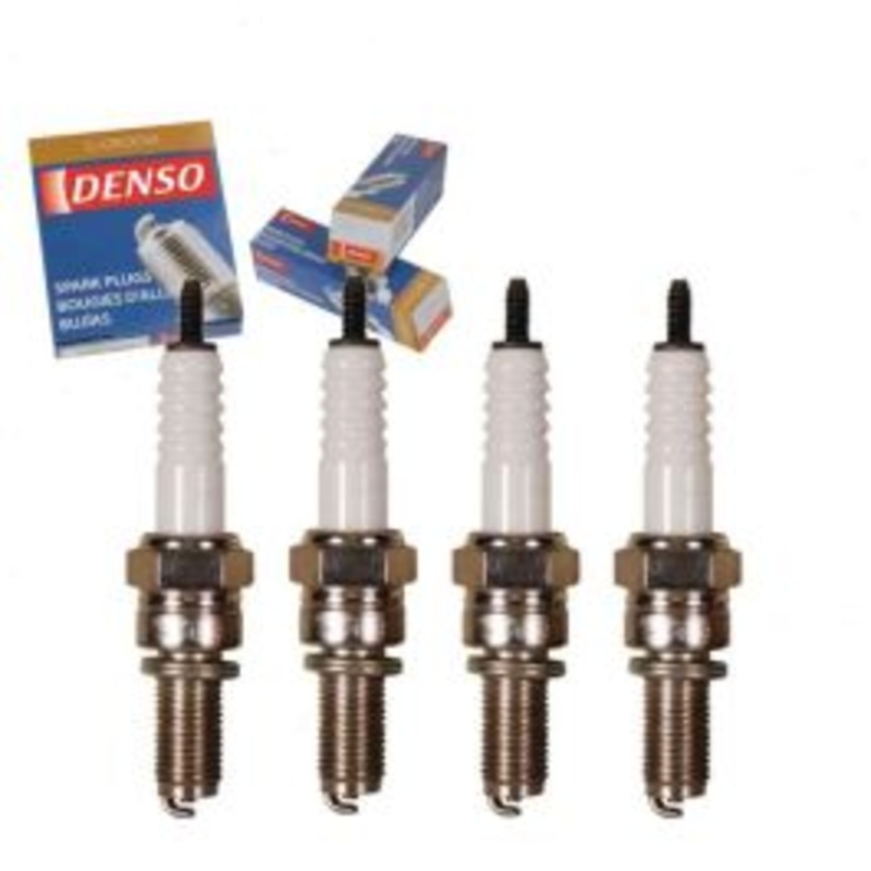 4 pc DENSO Standard U-Groove Spark Plugs for 1981-1985 Dodge Aries 2.6L L4