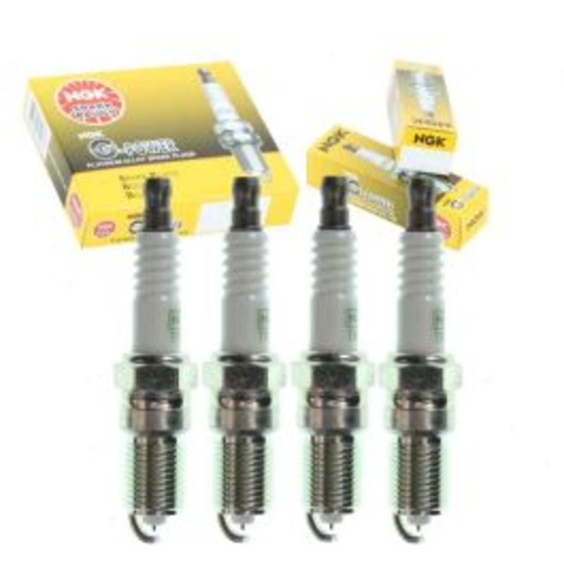 4 pc NGK G-Power Spark Plugs for 1975-1976 Chevrolet Vega 2.0L L4