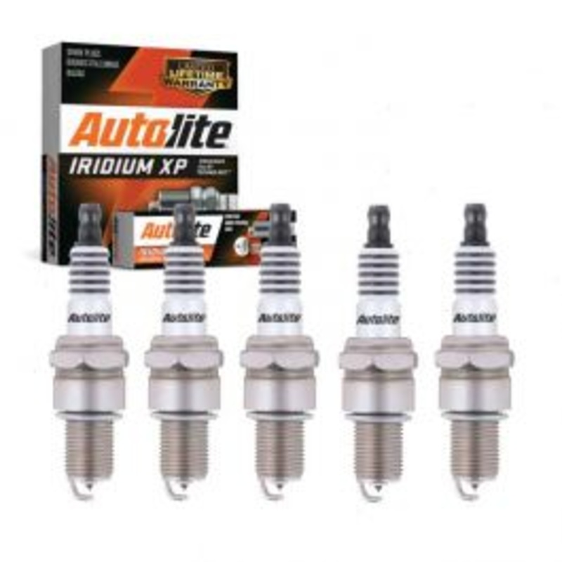 5 pc Autolite Iridium XP Spark Plug for 1988-1992 Audi 80 Quattro