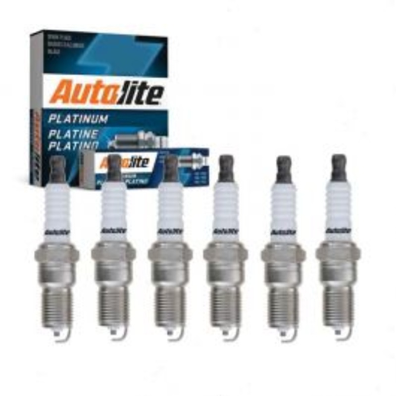 6 pc Autolite Platinum Spark Plug for 1992-1994 Ford Tempo 3.0L V6
