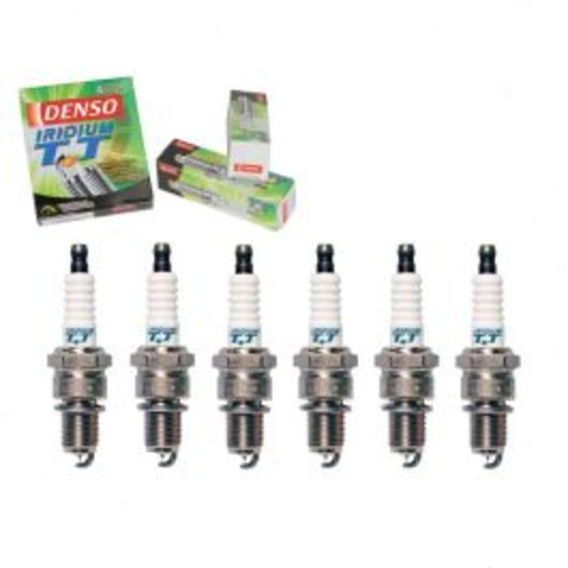 6 pc DENSO Iridium TT Spark Plugs for 1963-1966 Mercedes-Benz 230SL 2.3L L6