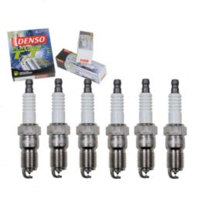 6 pc DENSO Platinum TT Spark Plugs for 1996-1999 Chevrolet P30 4.3L V6