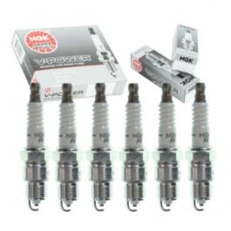 6 pc NGK V-Power Spark Plugs for 1977-1981 Oldsmobile Cutlass 3.8L V6