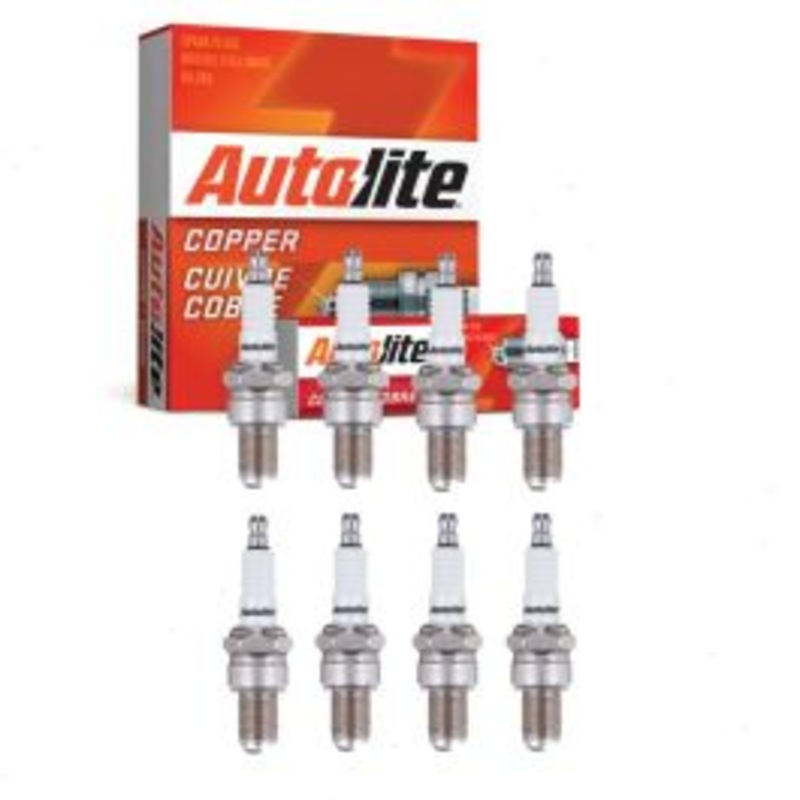 8 pc Autolite Copper Core Spark Plugs for 1958 Fargo FL8 Pickup