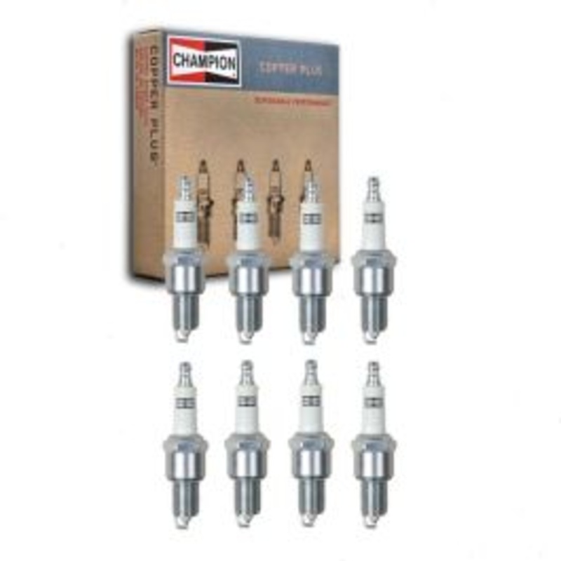 8 pc Champion Copper Plus Spark Plugs for 1968-1972 Dodge Dart 5.6L V8