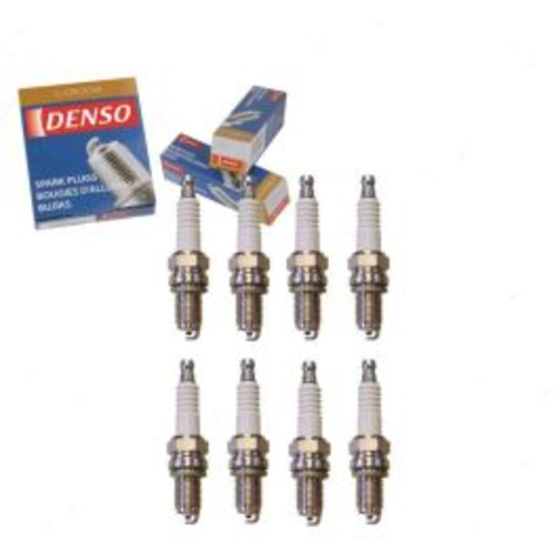 8 pc DENSO Standard U-Groove 3312 XU24EPR-U Spark Plugs