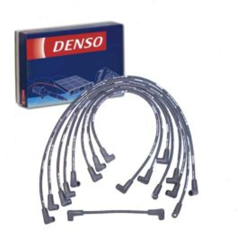 DENSO Spark Plug Wire Set for 1987-1993 Chevrolet G30 5.7L V8