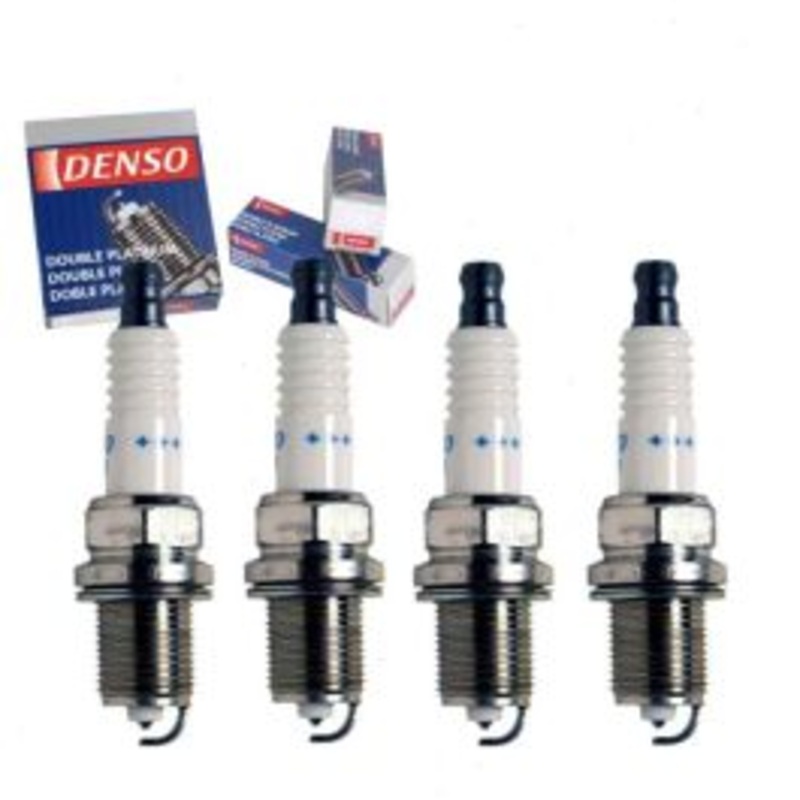 4 pc DENSO Double Platinum Spark Plugs for 1986-1989 Toyota Celica 2.0L L4