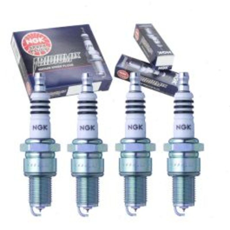4 pc NGK Iridium IX Spark Plugs for 1984-1995 Dodge Caravan 2.2L 2.5L L4