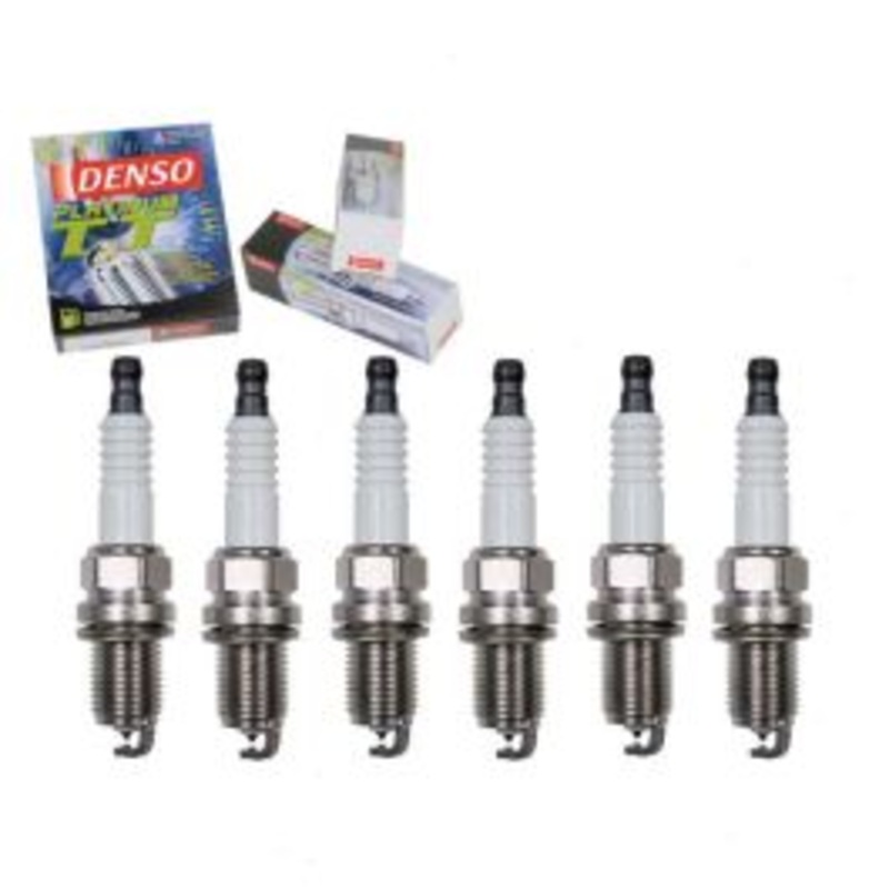 6 pc DENSO Platinum TT Spark Plugs for 1991-1999 Mitsubishi 3000GT 3.0L V6