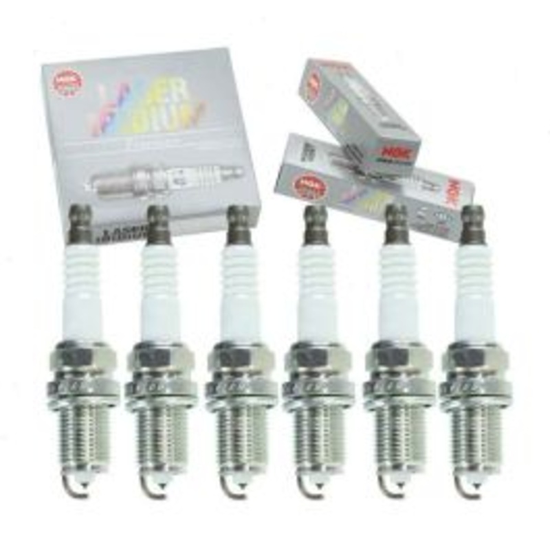 6 pc NGK Laser Iridium Spark Plugs for 1993-2005 Lexus GS300 3.0L L6
