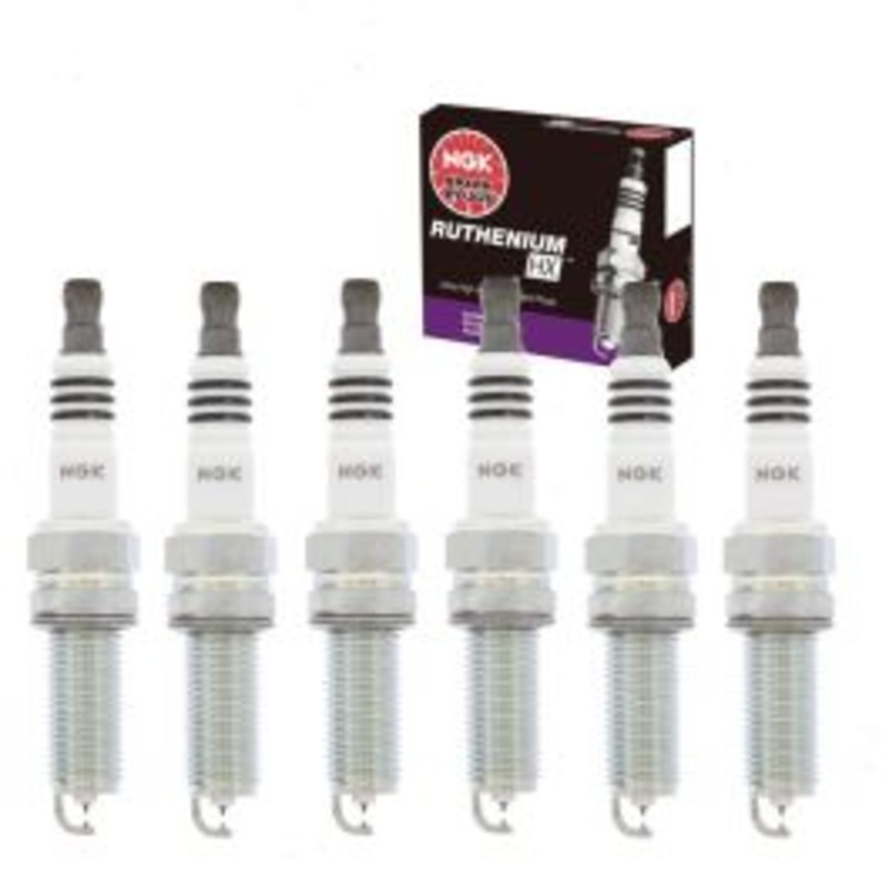 6 pc NGK Ruthenium HX Spark Plugs for 2011-2017 Dodge Grand Caravan 3.6L V6