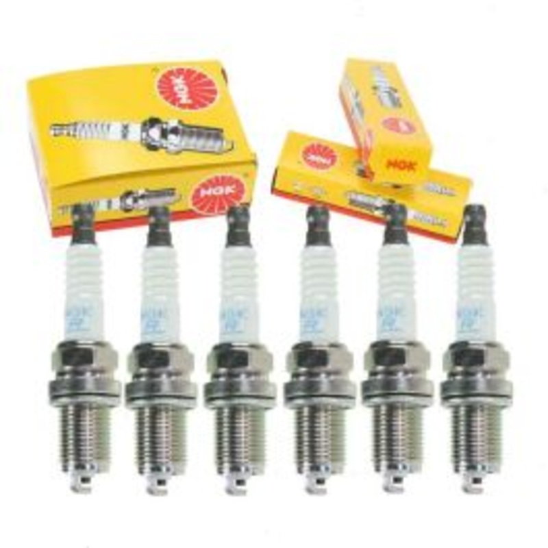 6 pc NGK Standard Spark Plugs for 1995-1996 Mitsubishi Montero 3.0L V6