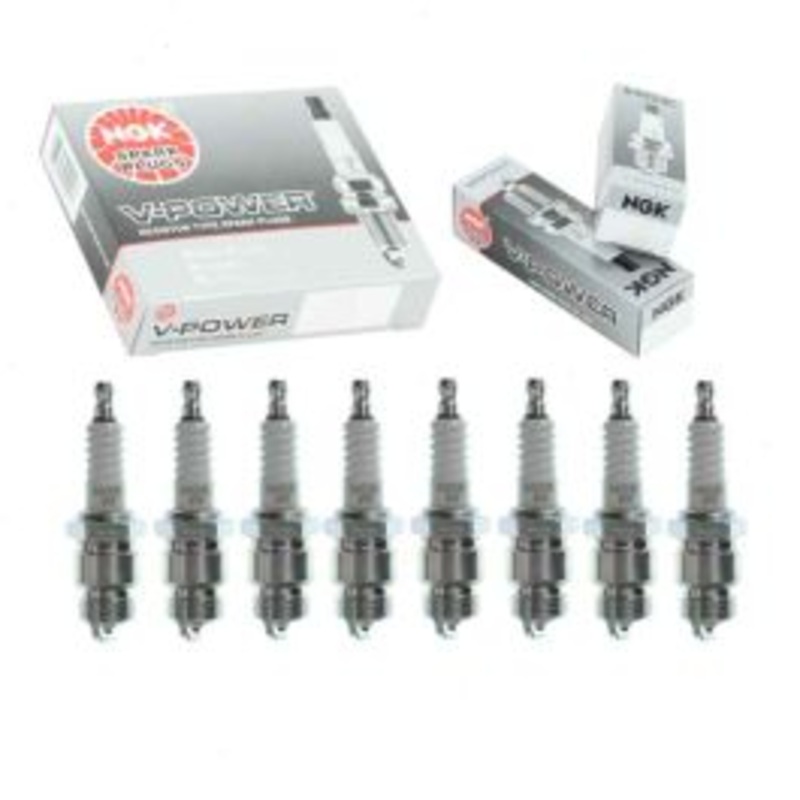 8 pc NGK V-Power Spark Plugs for 1961-1963 Mercury Meteor 3.6L 4.8L 5.8L 6.4L V8