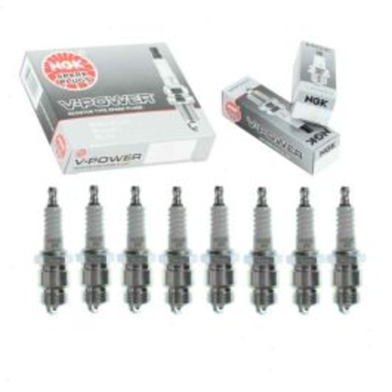 8 pc NGK V-Power Spark Plugs for 1963-1970 Mercury Marauder 6.4L 7.0L V8