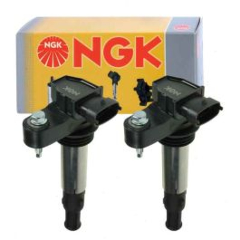 2 pc NGK 49015 U5049 Ignition Coils